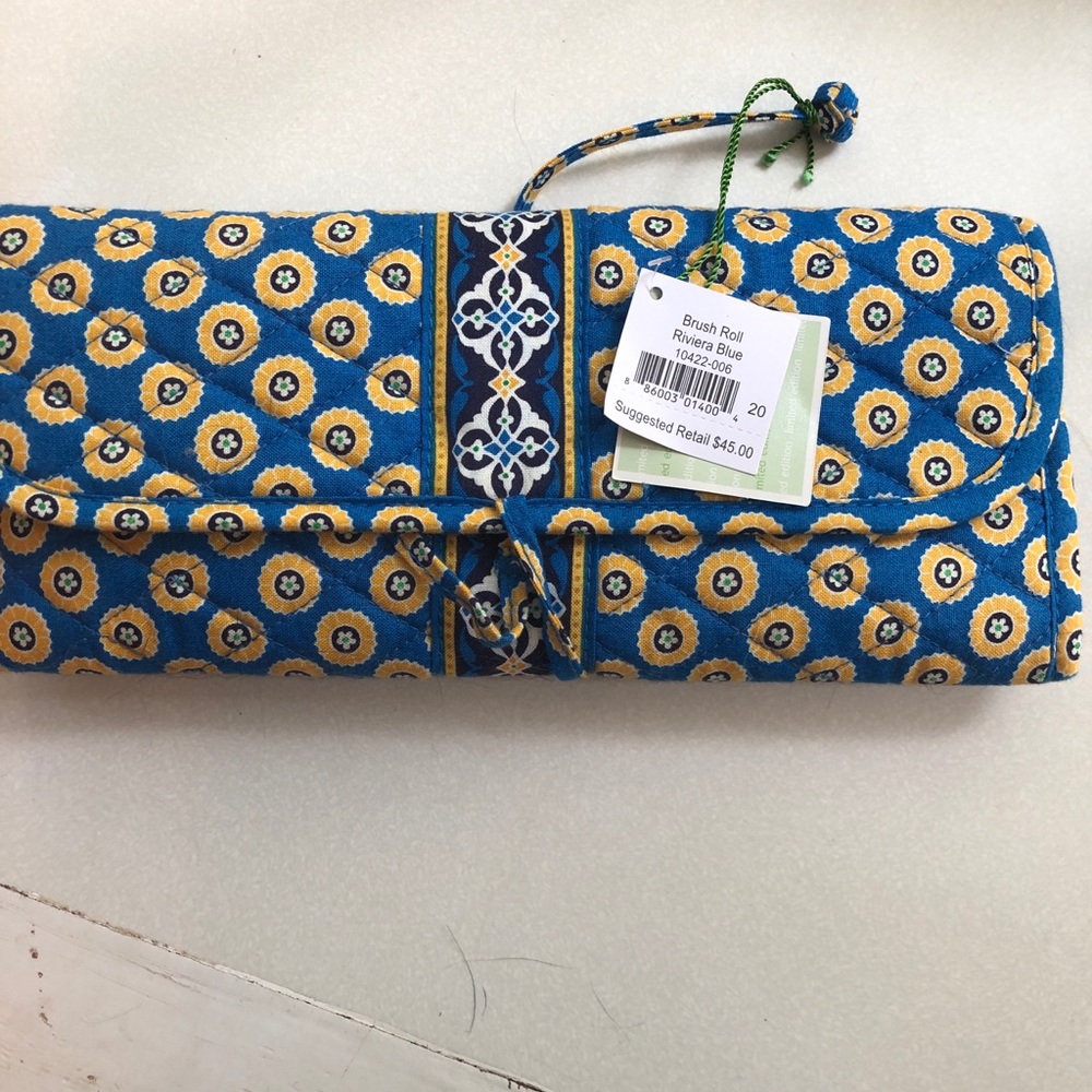 Vera Bradley - Brush Roll - Riviera Blue